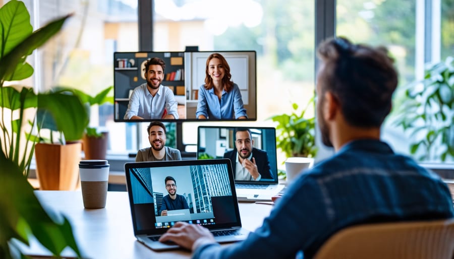 Virtual team collaboration using digital communication tools