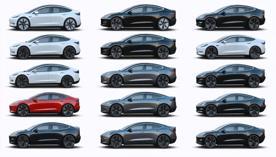 Line-up of top-selling electric vehicles in the Canadian market