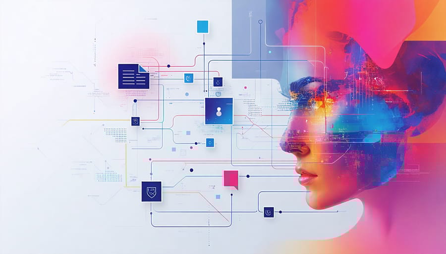 Abstract representation of secure and ethical data management processes