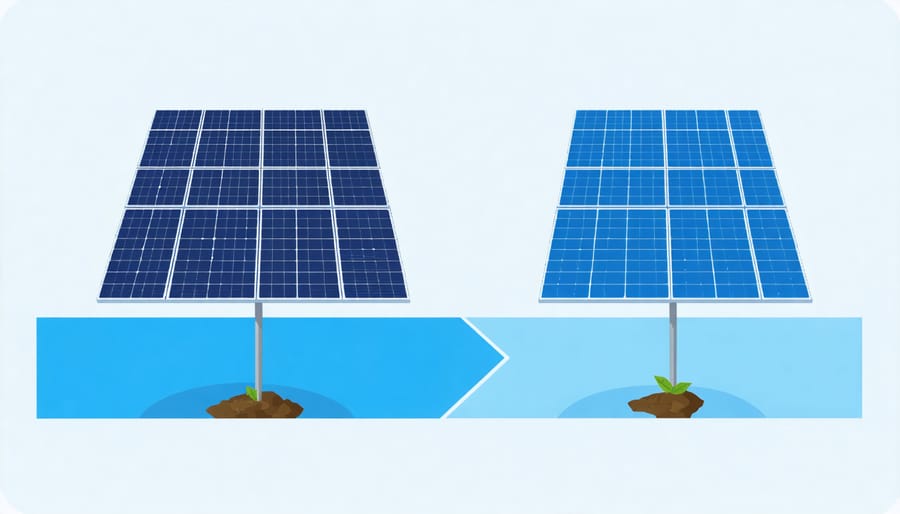 Cost comparison chart showing solar panel prices and installation costs in Virginia versus British Columbia